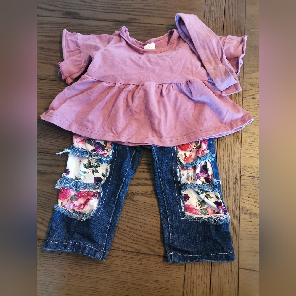 Patpat matching set size 9-12M